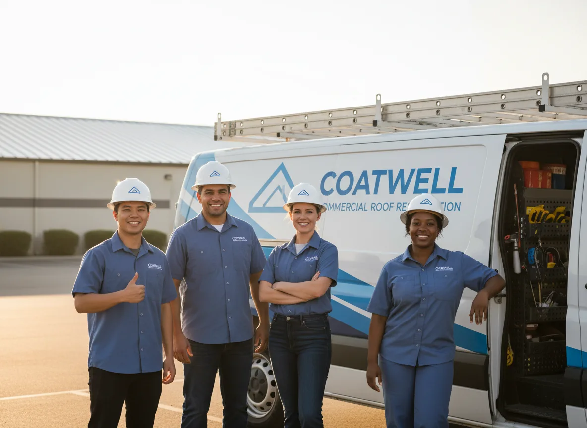 Commercial roof coating company in Rome City, IN